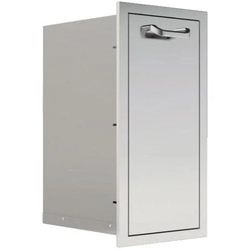 Eloquence 260 Series 13 Inch narrow Roll Out Trash Bin - Eloquence-260-TRNW-DRW