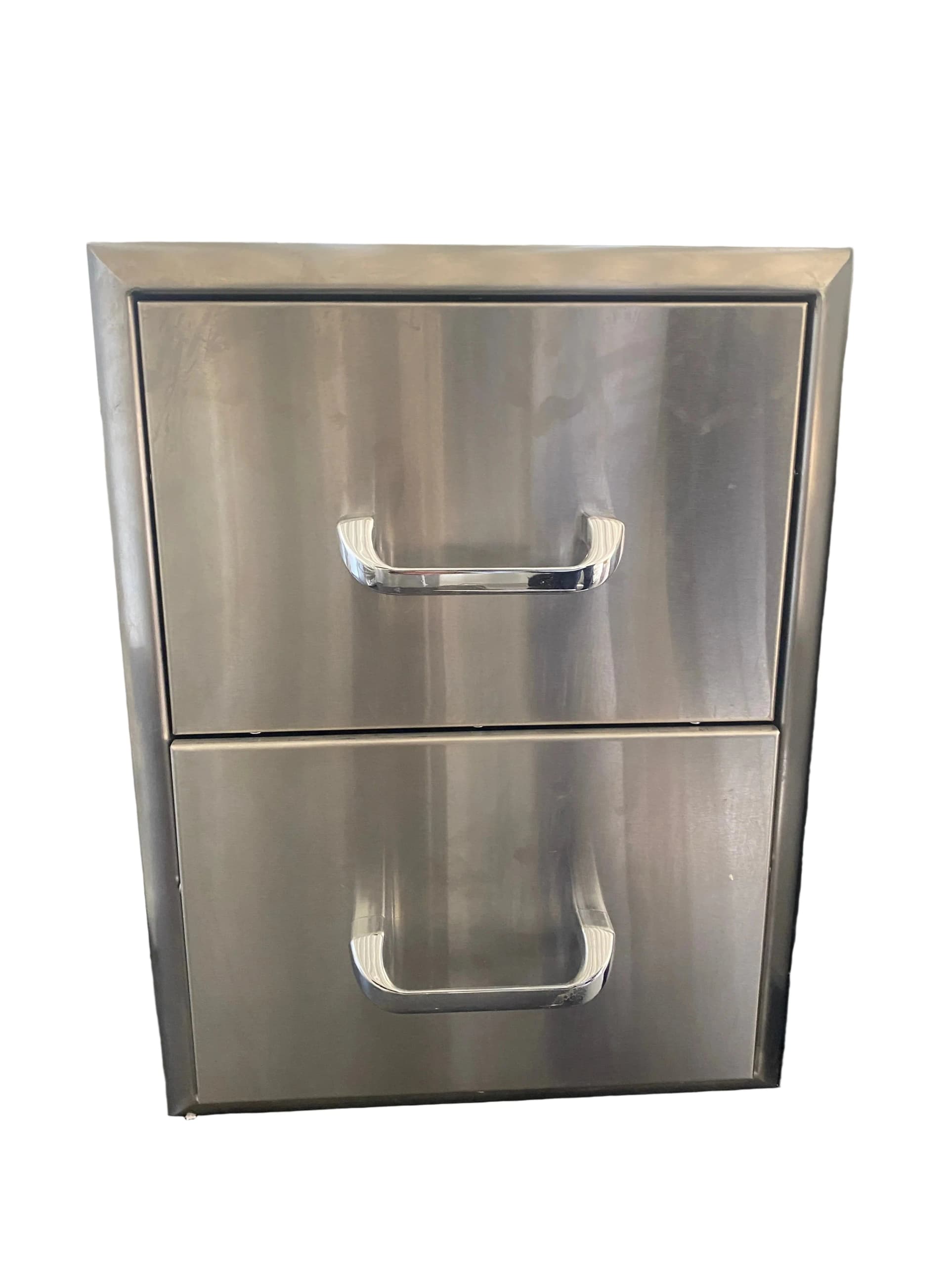 OCI Stainless Steel 16" Double Drawer Open Box- OCI-16DD-OB
