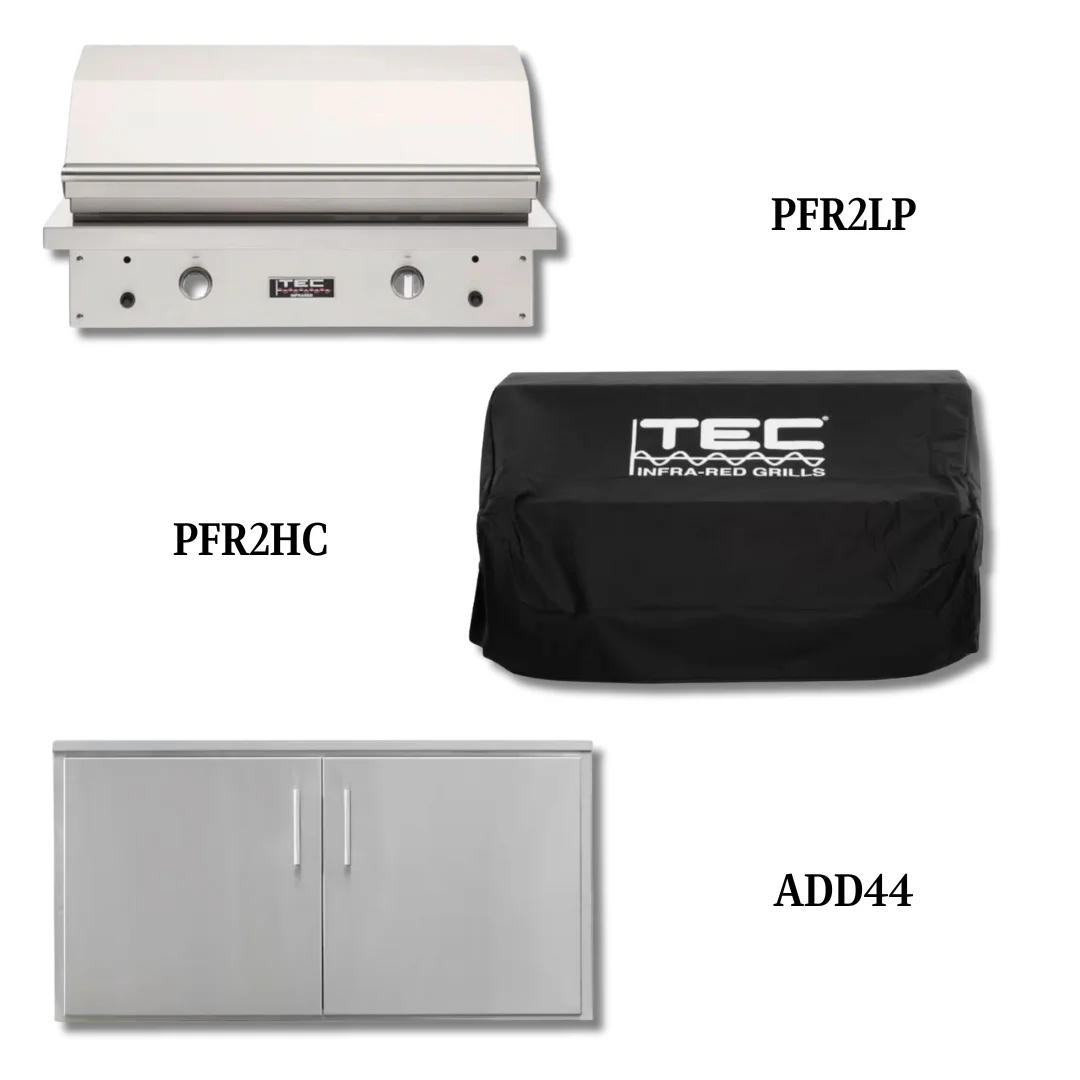 TEC PFR2LP Liquid Propane Gas with Cover and Double Access Door - PCKG1-PFR2LP