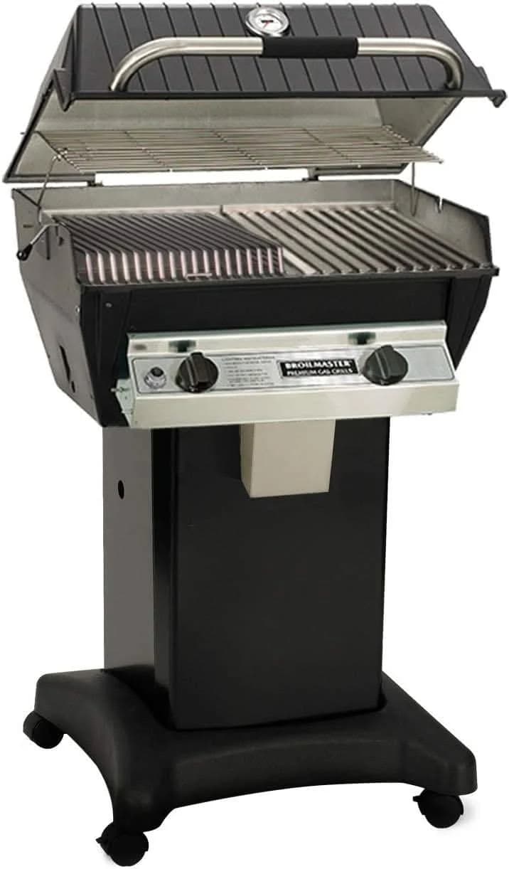 Broilmaster Infrared Combination - 27-Inch 2-Burner Freestanding Grill - Liquid Propane Gas - R3B