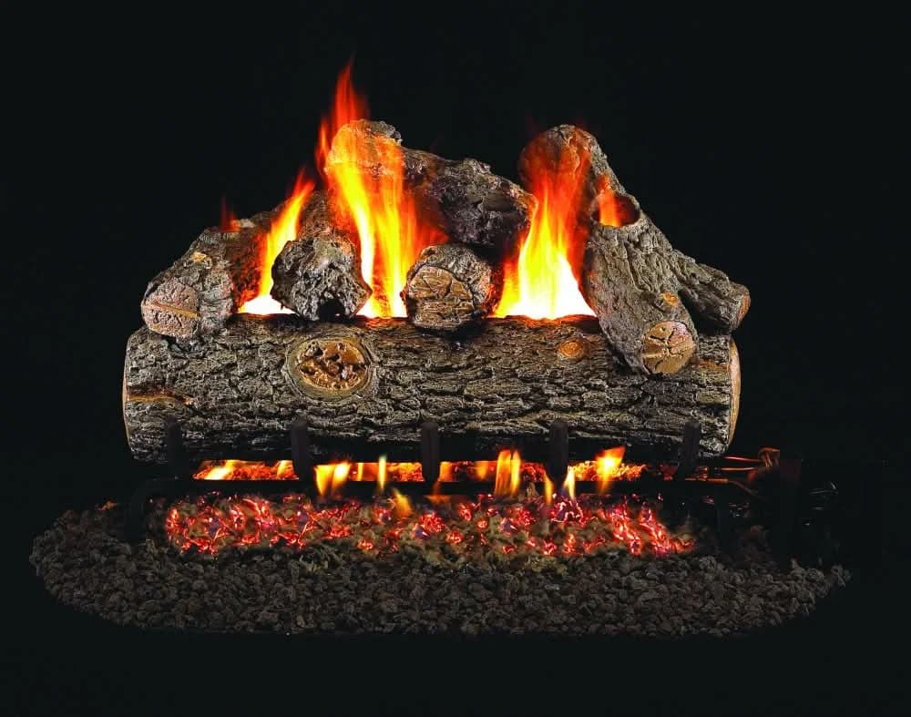 Peterson Gas Logs 18" Golden Oak Designer Plus Logs Only - RDP18