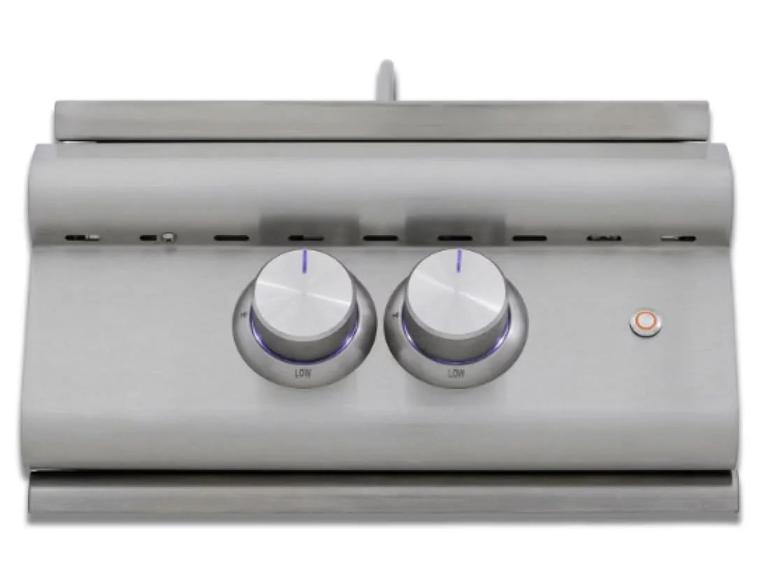Blaze Premium LTE+ Built-In Propane Gas High Performance Power Burner W/ Wok Ring & Stainless Steel Lid - BLZ-PBLTE3-LP