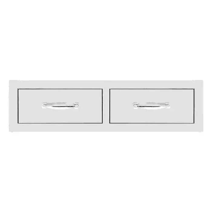 TrueFlame 32" Double Horizontal Drawer- TF-DR2-32H-A