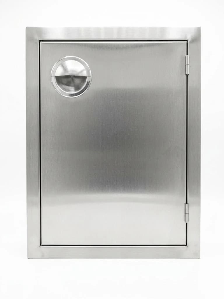 PCM 17" x 24" Stainless Steel Vertical Access Door - PCM-200-17X24V-RH