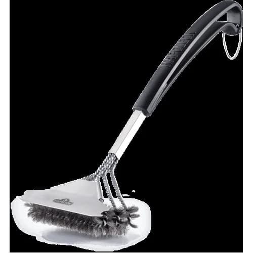 Napoleon Triple-Row Grill Brush with Stainless Steel Bristles - 62057