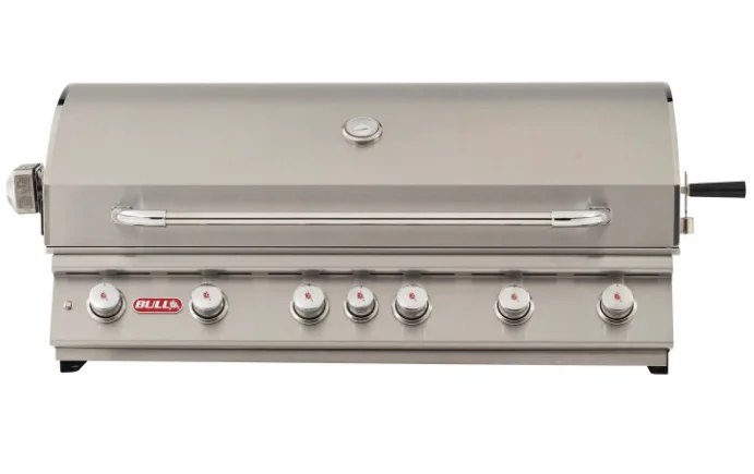 Bull Diablo - 46-Inch 6-Burner Built-In Grill - Liquid Propane Gas with Rotisserie - 62648