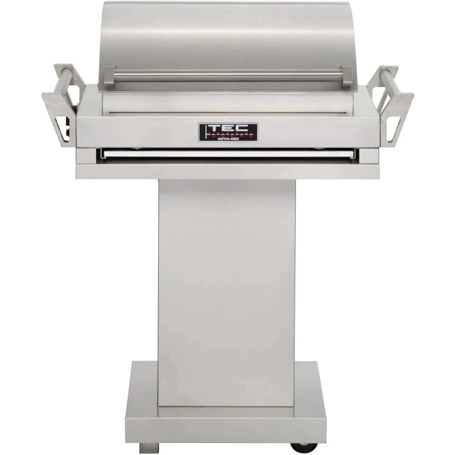 TEC G-Sport FR - 30-Inch 1-Burner Freestanding Infrared Grill - Liquid Propane Gas on Stainless Pedestal - GSRLPFR + GSPED