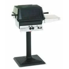 PGS A Series Black 24" Post And Base Kit - AMPB