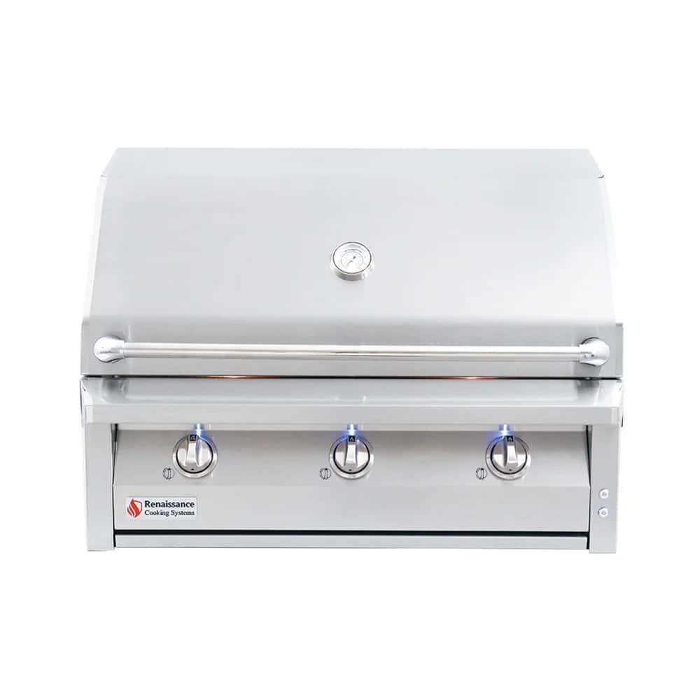 RCS ARG - 36-Inch 3-Burner Built-In Grill - Natural Gas - ARG36