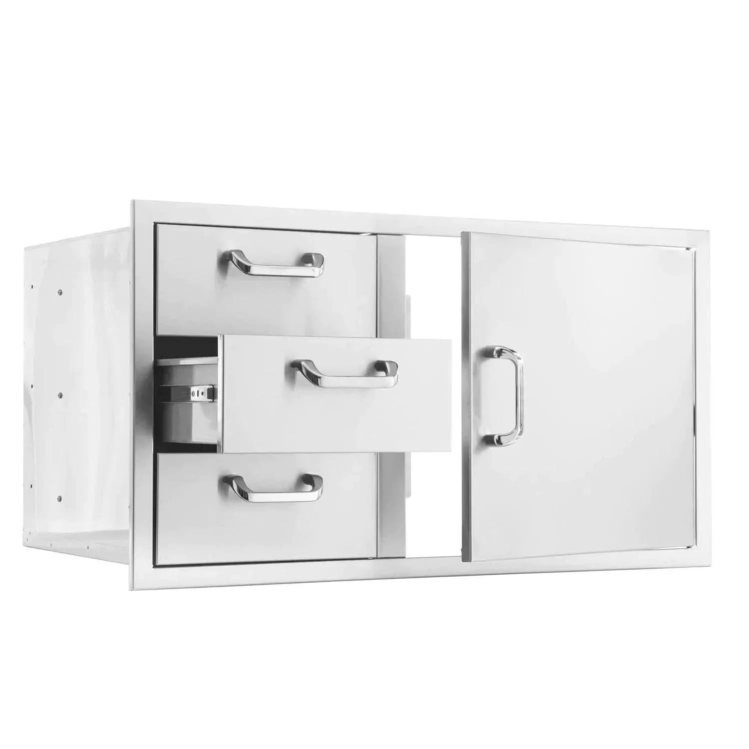 Eloquence 260 Series 39 Inch Access Door & Double Drawer Combo (Reversible) - Eloquence-260-DDC-39