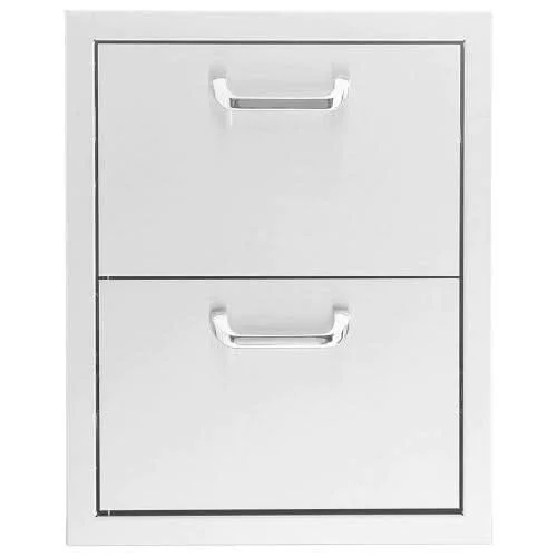 PCM 260 Series 16 Inch Double Access Drawer - BBQ-260-DRW2