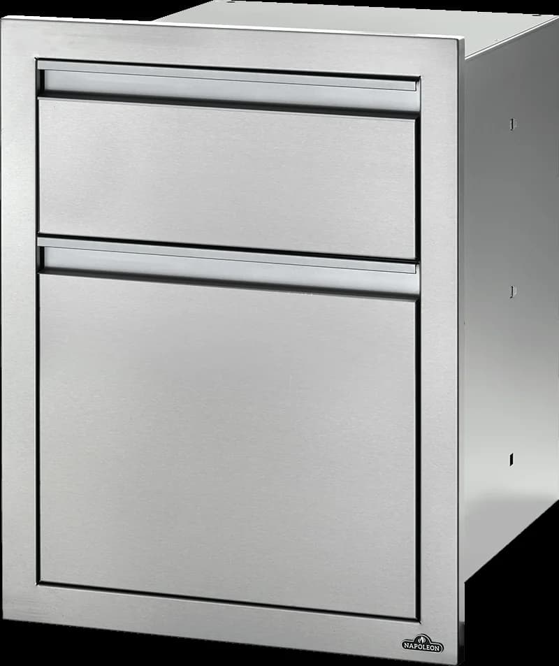 Napoleon 18 X 24 Double Drawer: Large And Standard Large And Standard - BI-1824-2DR