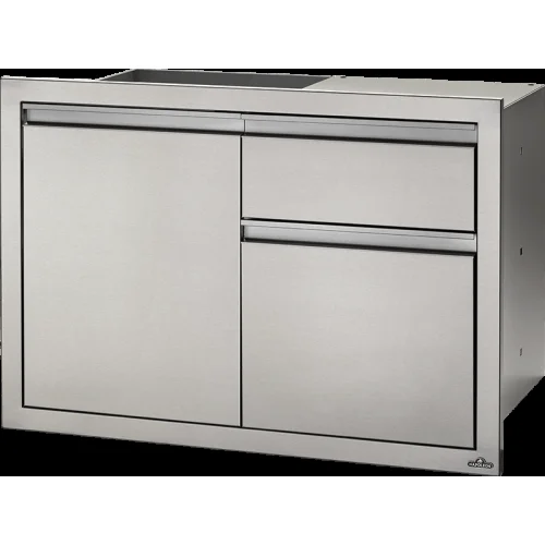 Napoleon 36 X 24 Single Door & Waste Bin Drawer - BI-3624-1D1W
