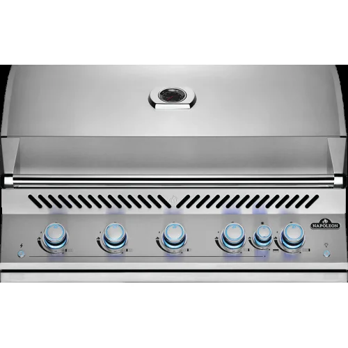 Napoleon Built In 700 Series 38 RB - 38-Inch 5-Burner Built-In Grill with Infrared Rear Burner - Liquid Propane Gas - BIG38RBPSS
