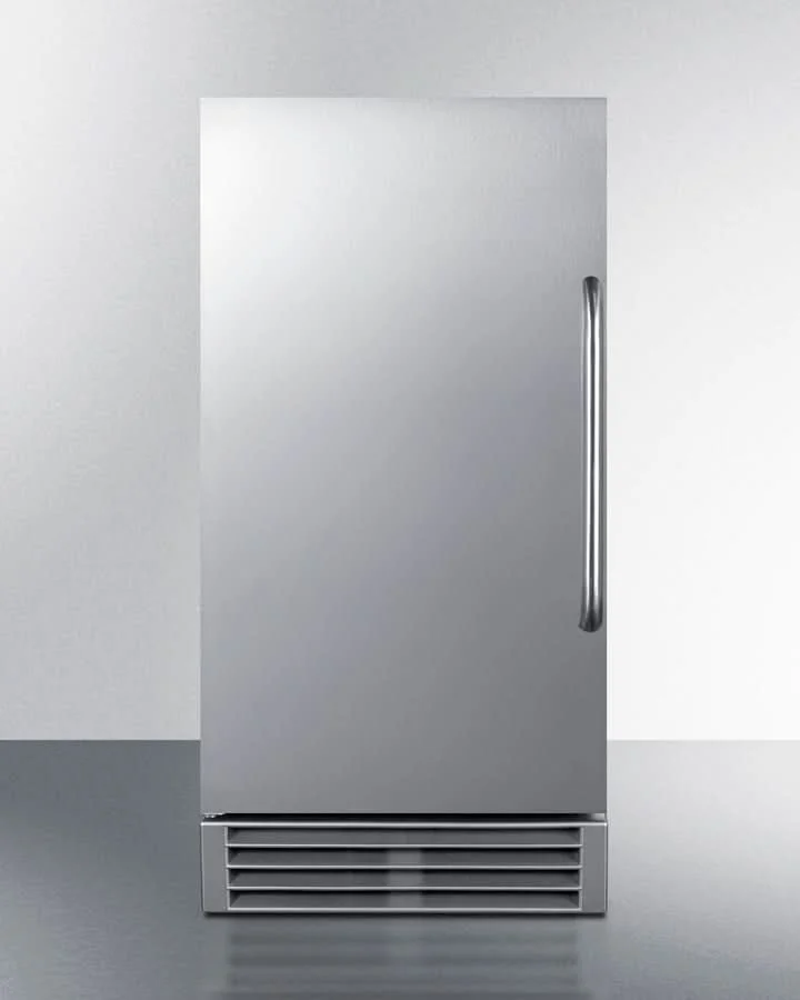 Summit 50 lb. ADA Compliant Commercial Icemaker with Reversible Handle Door in Stainless Steel 14.75 - BIM44GCSSADARHD