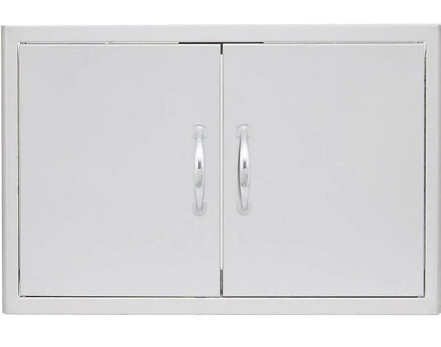 Blaze 40-Inch Stainless Steel Double Access Door With Paper Towel Holder - BLZ-AD40-R-SC