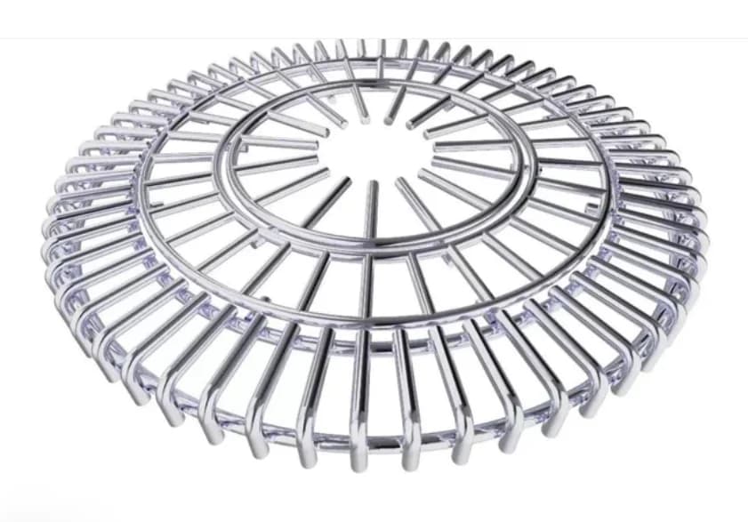 Sunstone - 20 Diameter Stainless Steel 3-In-1 Raised Cooking Grates - SUN24PCB-GRATE