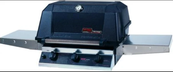 MHP Tri-Burn W3G4DD - 57-Inch 3-Burner Stainless Patio Base Grill with SearMagic Grids, and Standard Burners - Liquid Propane Gas - W3G4DD-PS + OCOL + OP-P