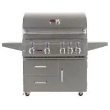Bonfire Whistler - 34-Inch 4-Burner Freestanding Grill - Natural Gas - CBF4DD-NG
