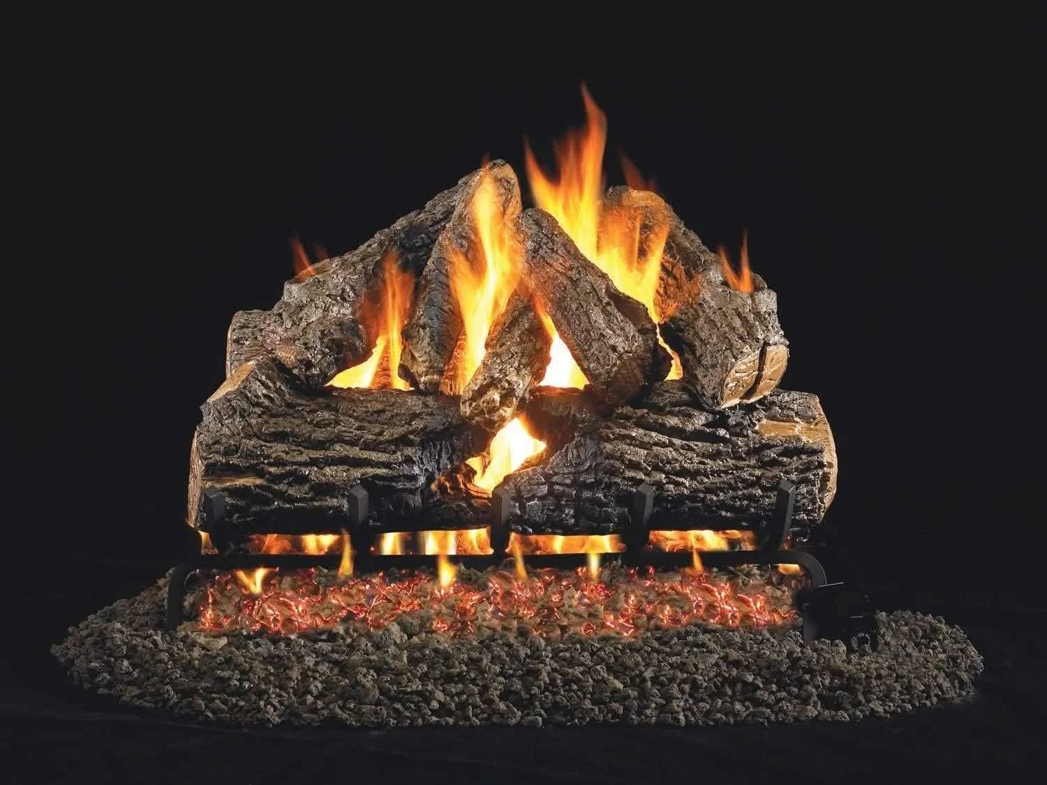 Peterson Gas Logs Charred Oak Logs Only 18/20 - CHD1820
