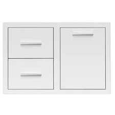 Summerset 33" 2-Drawer & Vented LP Tank Pullout Drawer Combo - DC2-33LP