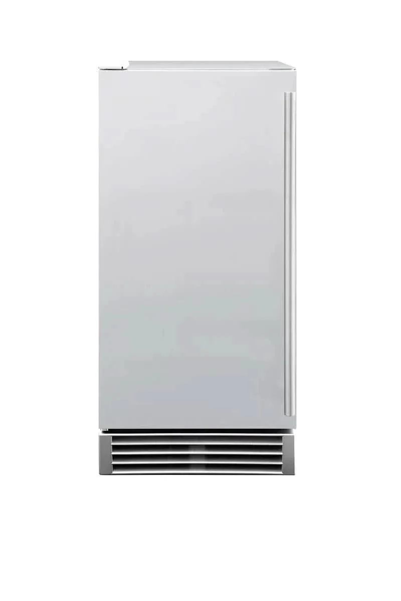 Summerset 15" Ul Outdoor Rated Ice Maker W/Stainless Door - 50 Lb. Capacity - IM-15