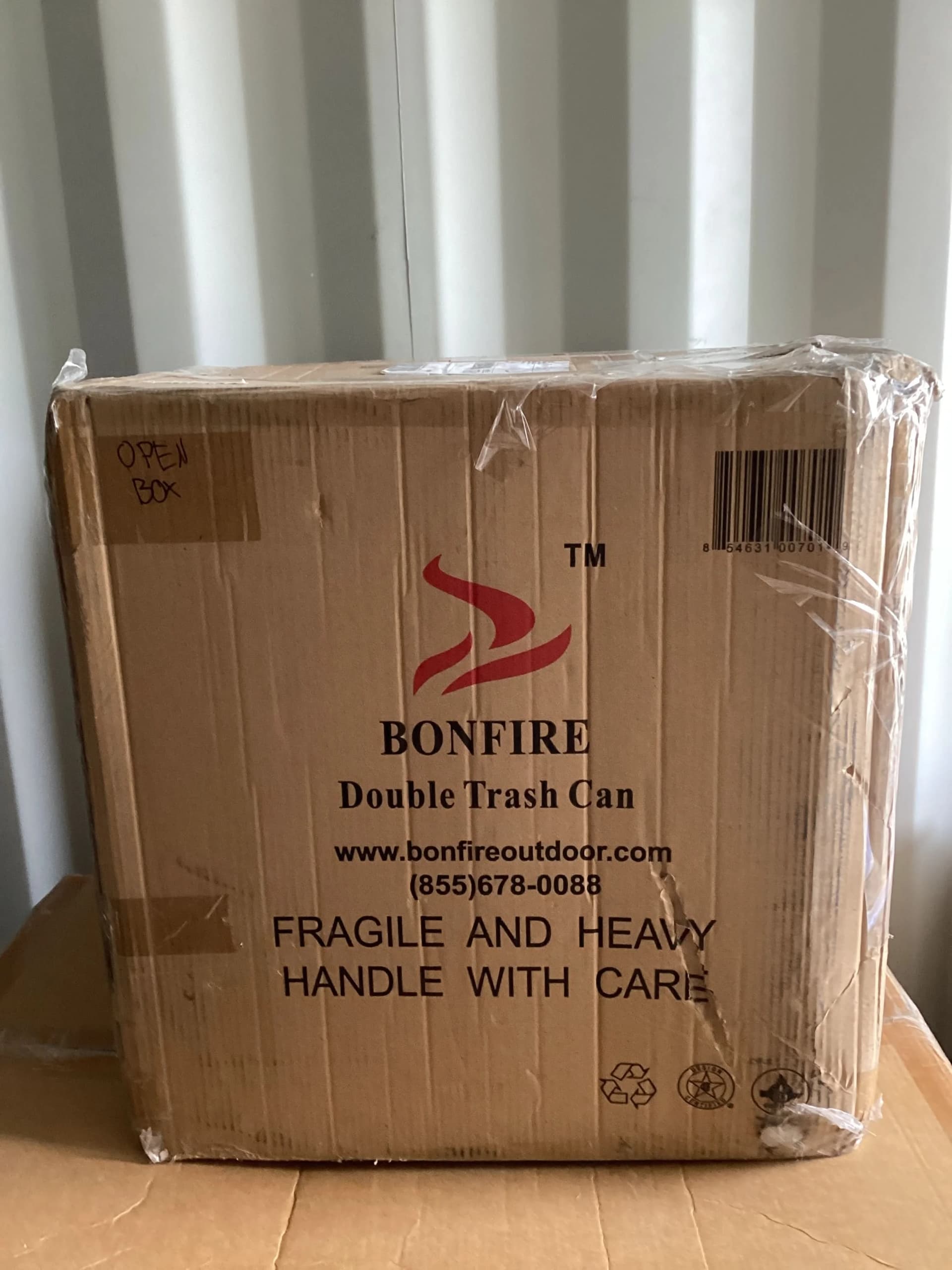 Bonfire Double Trash Can