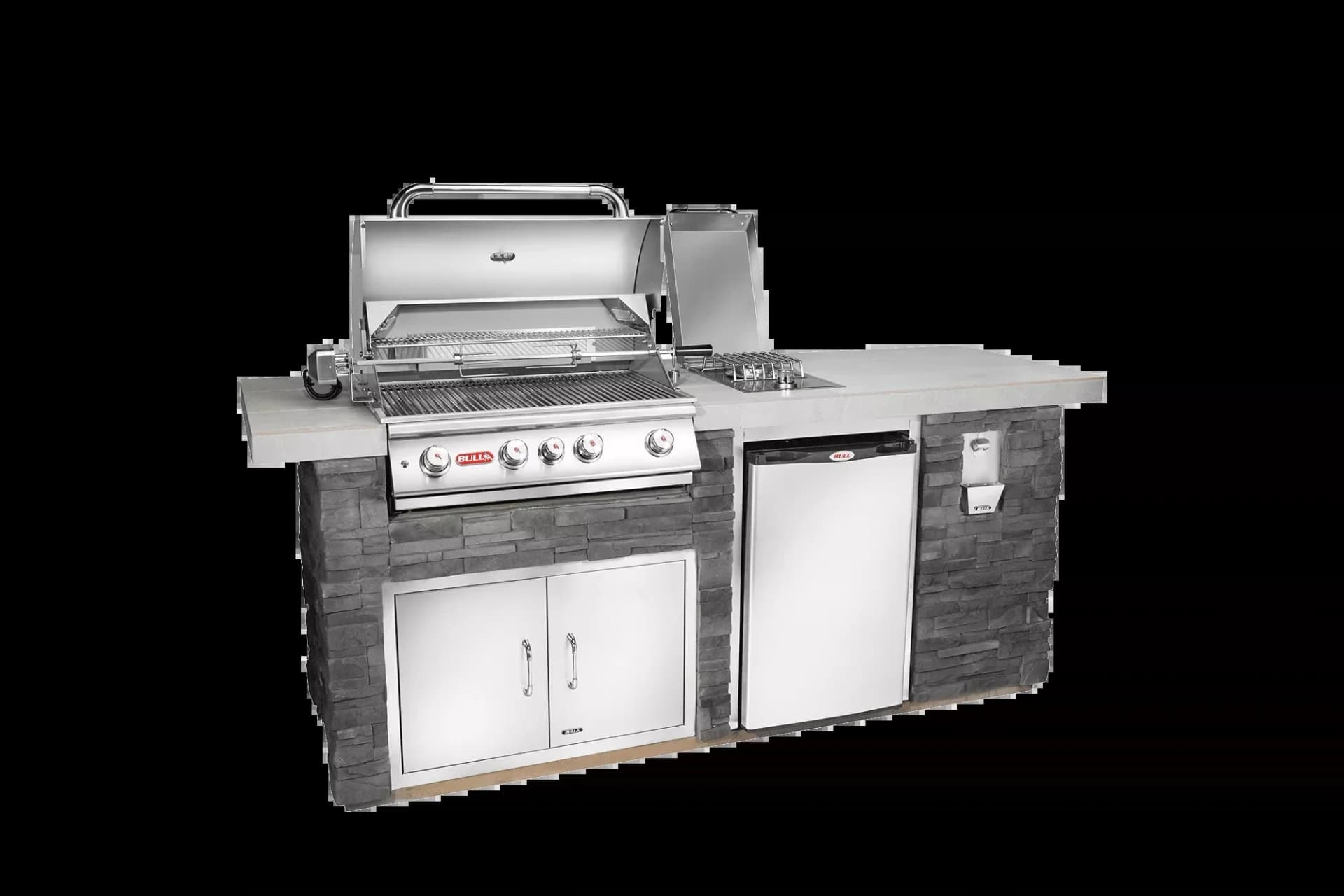 Bull Island Outdoor Kitchen Quartzsite Base - 31010-LP