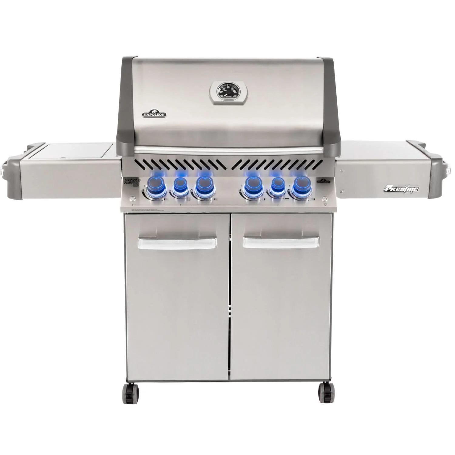 Napoleon Prestige 500 - 4-Burner - Freestanding Grill - Liquid Propane Gas - P500RSIBPSS-3
