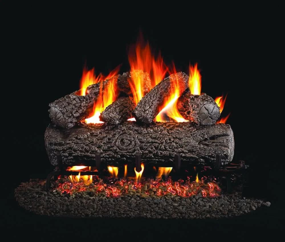 Peterson Gas Logs Post Oak 18" Logs Only - PO18