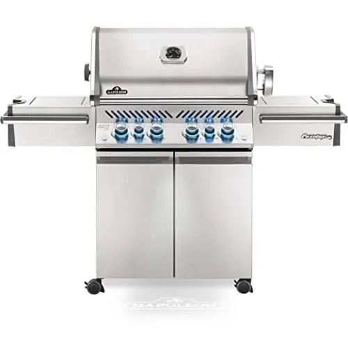 Napoleon Prestige PRO 500 - 4-Burner Freestanding Grill with Rotisserie Kit - Natural Gas - PRO500RSIBNSS-3