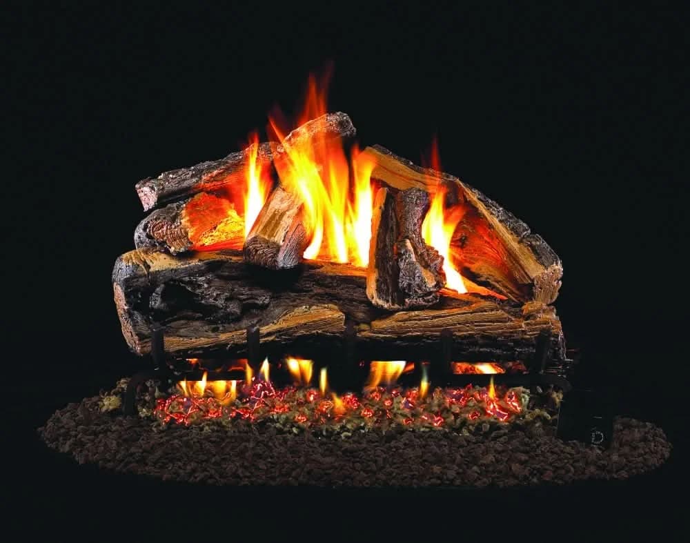 Peterson Gas Logs 18" Rugged Split Oak Gas Logs Only - RRSO18