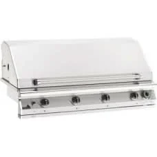 PGS T Series Big Sur Commercial - 51-Inch 4-Burner Built-In Grill with One Hour Gas Timer - Liquid Propane Gas - S48TLP