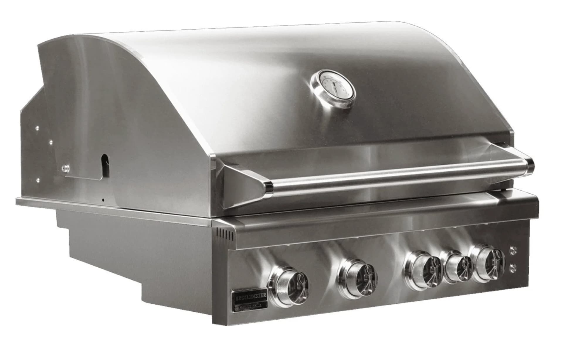 Broilmaster B-Series Deluxe 32-Inch Stainless Steel Built-In Propane Gas Grill with Rear Infrared Burner - Marine Grade- BSB324MGP