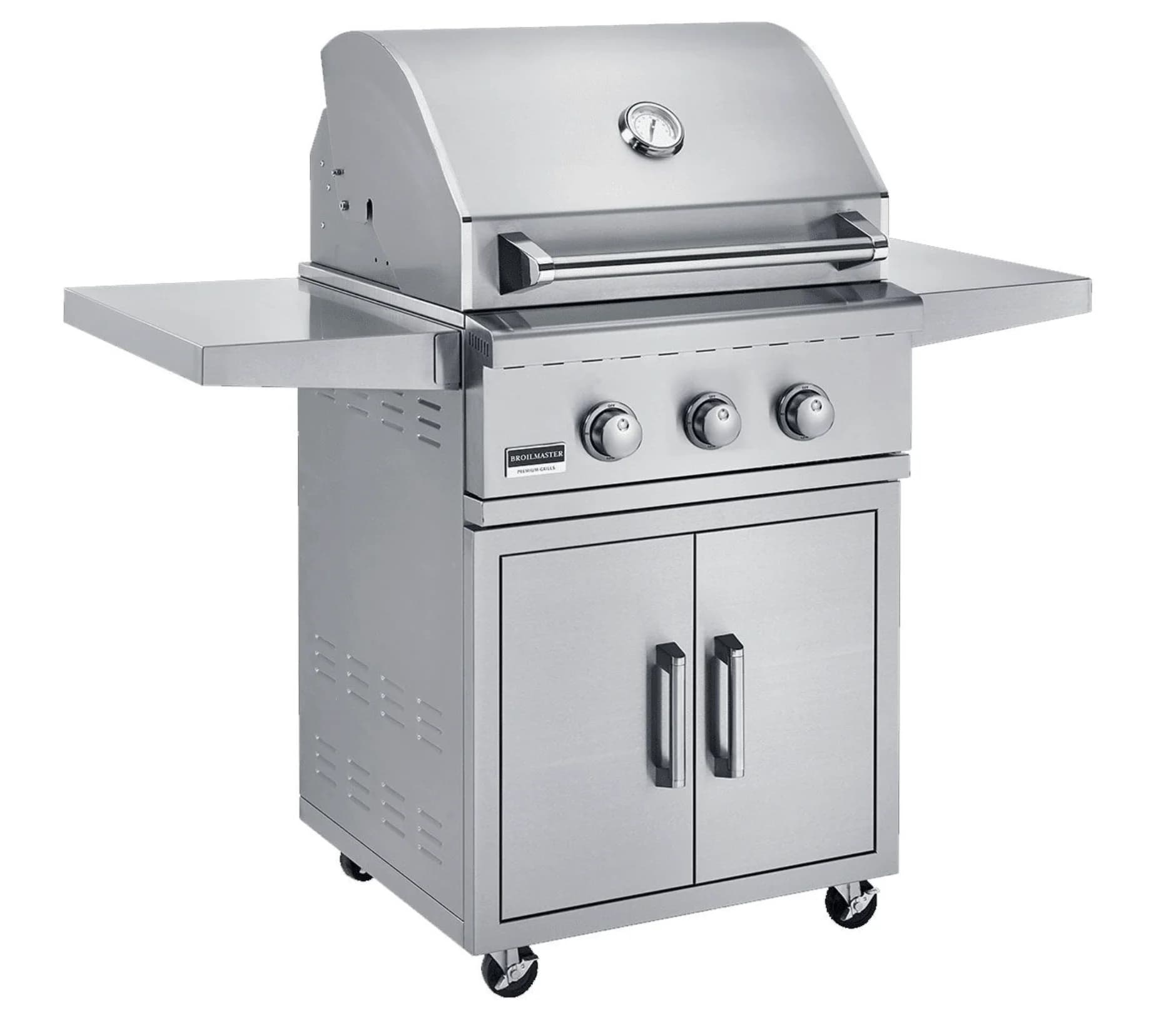 Broilmaster B-Series 25-Inch Freestanding Gas Grill BSB253NLN+BSACT25