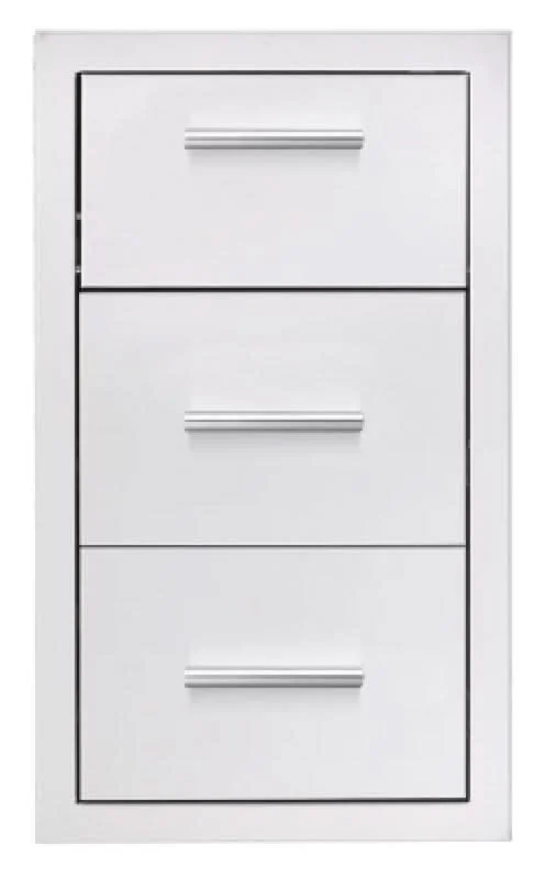 Summerset 17" Vertical 2-Drawer & Paper Towel Holder Combo - TDC-17