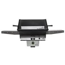 PGS T Series T40 Commercial - 26-Inch 2-Burner Built-In Grill with Timer - Liquid Propane Gas - T40LP