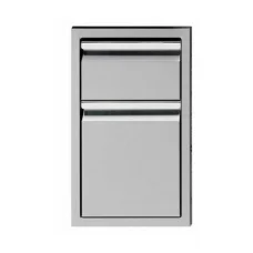 Twin Eagles Double Storage Drawer, 12.971x20.75 Inch - TESD132-B
