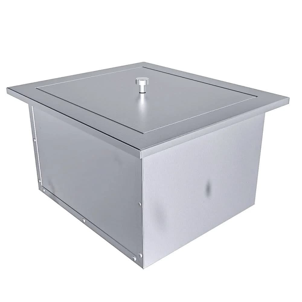 Sunstone 15 Inch Texan Series Over Under Insulated Ice Chest with Chest Cover - TEX-15IC