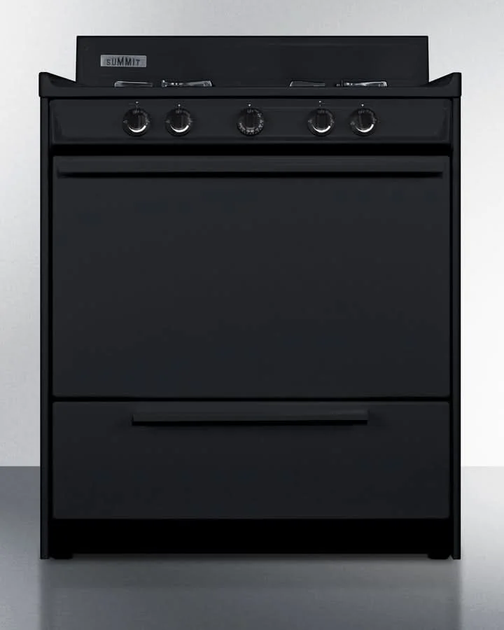 Summit 30 Wide Gas Range, Open Burners - TNM2107C