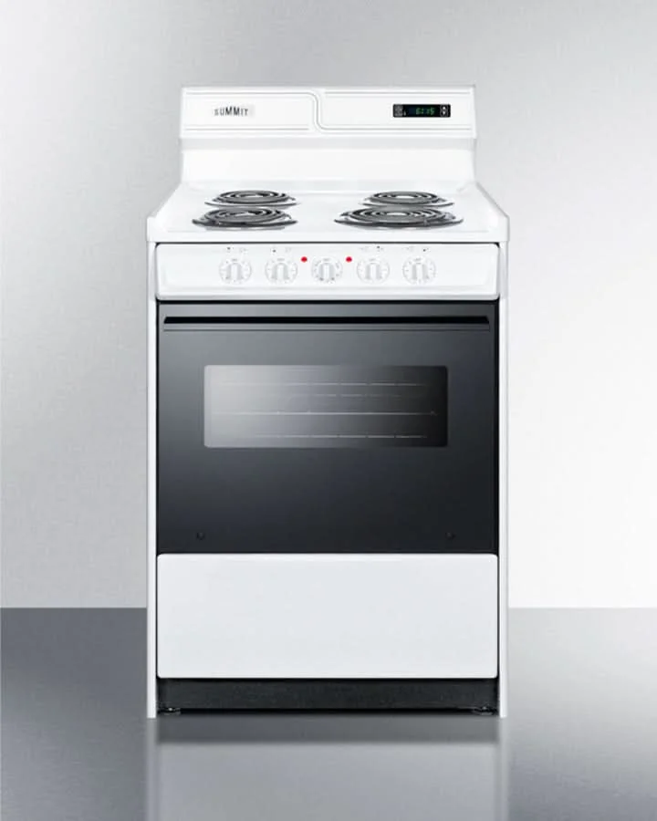 Summit 24 Wide Electric Coil Top Range - WEM630DK