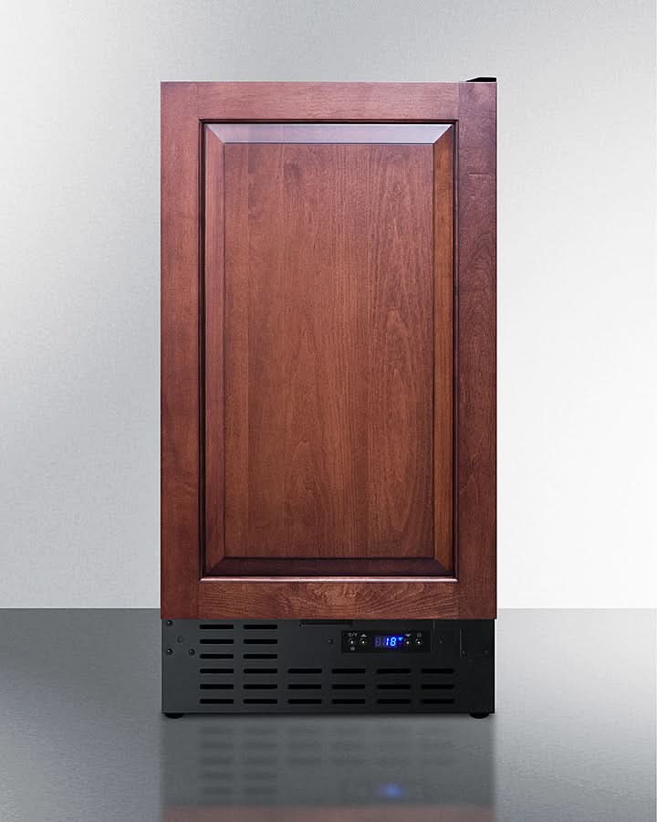 Summit 18 8 lb. Drain-Free Icemaker (Panel Not Included) - BIM18IF