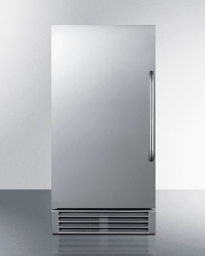 Summit 50 lb. ADA Compliant Commercial Icemaker in Stainless Steel 14.75 - BIM44GCSSADA