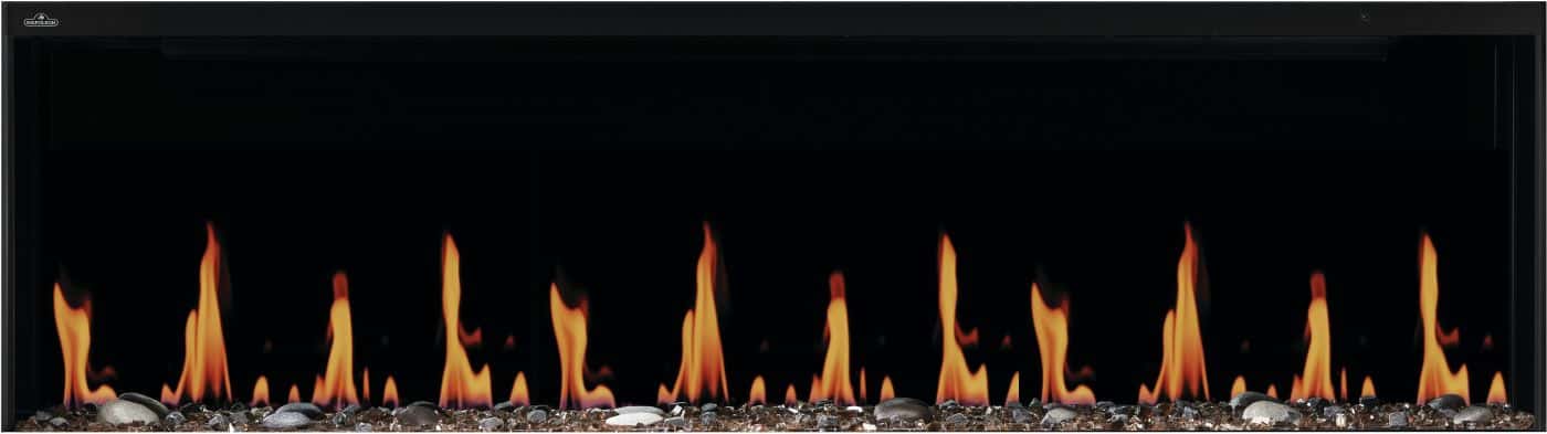 Napoleon Luminex 65 LCD Electric Linear Built-in Fireplace - NEFL65LCD-3SV