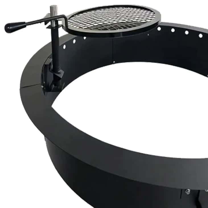 StarBBQ‚Ñ¢ Post Mount Griller w/Short Post- STARBBQ-FPOGSR-S