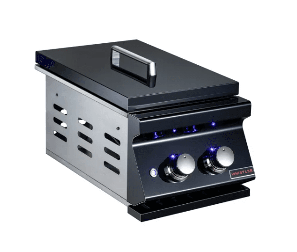 Whistler Black Series Slide-in Double Side Burner Propane Gas- CBADSB-B-LP