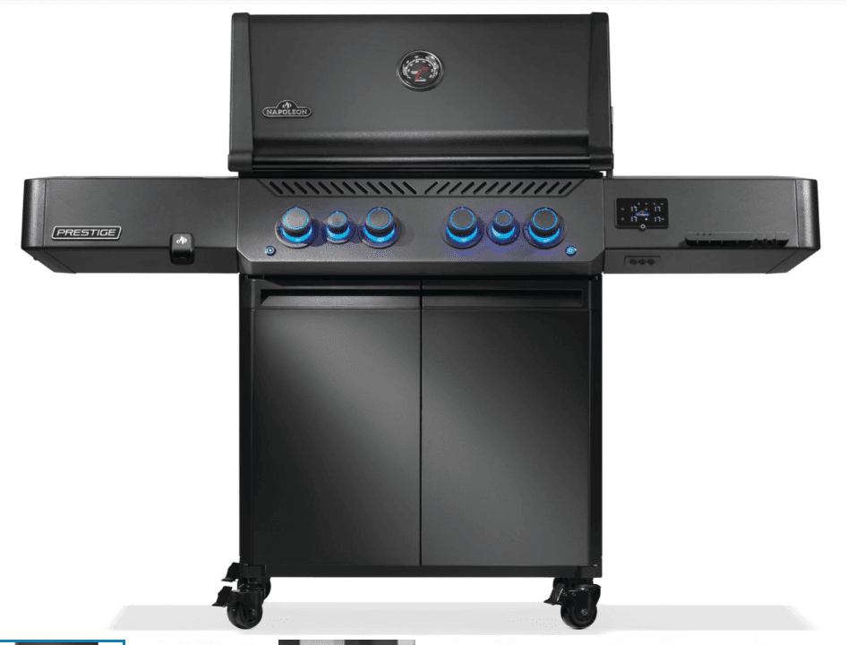 Napoleon Phantom Prestige® 500 Connected RSIB with Infrared Side and Rear Burner 4 Main Burners NG- P500VXRSIBNK-PHM