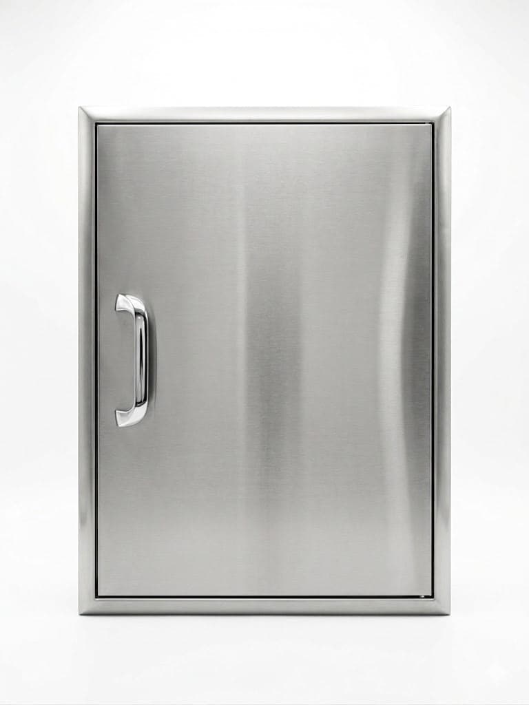 OCI 17" x 24" Professional Series Stainless Steel Vertical Access Door - OCI-14x20ASD-V