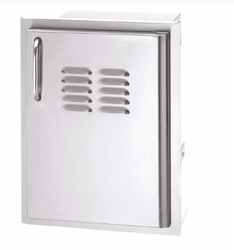 Fire Magic Select 21 Inch Right Hinged Single Access Door With Louvers - 33920-1-SR