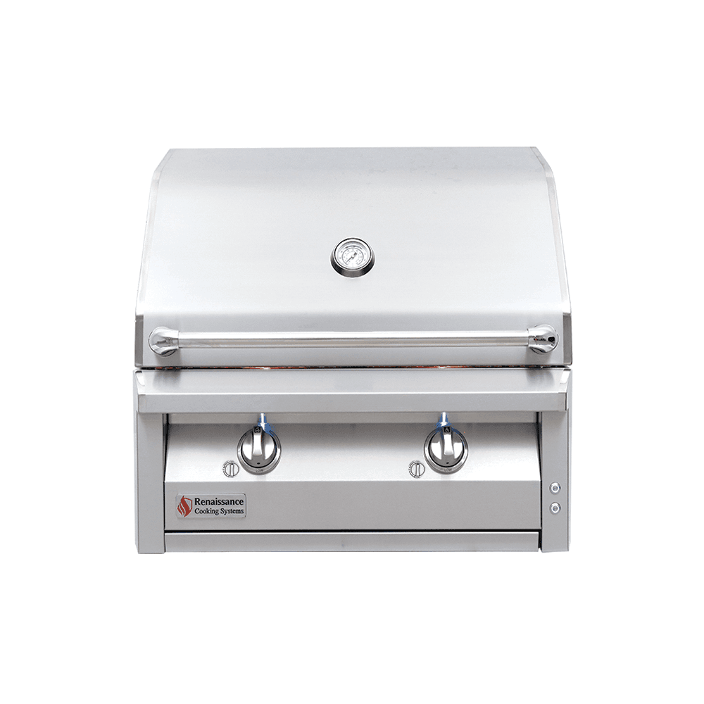 RCS ARG - 30-Inch 2-Burner Built-In Grill - Liquid Propane Gas - ARG30 LP
